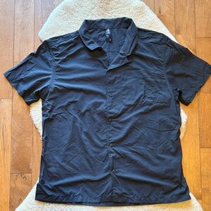 MOUNTAIN HARDWEAR EL PORTAL SHORT SLEEVE SHIRT MEN'S LARGE